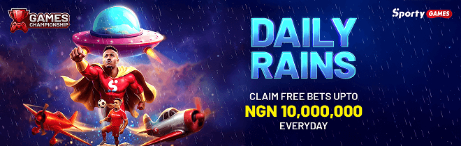 Daily Rains. Daily Freebets. Daily Wins