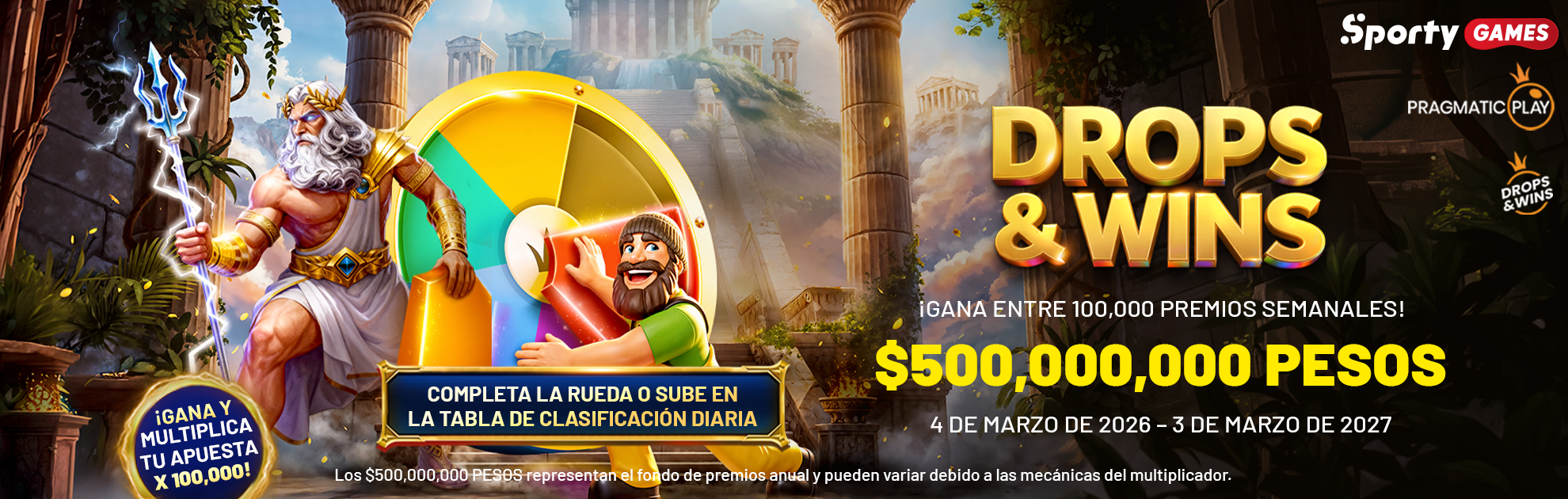 DROPS & WINS: PREMIOS DIARIOS