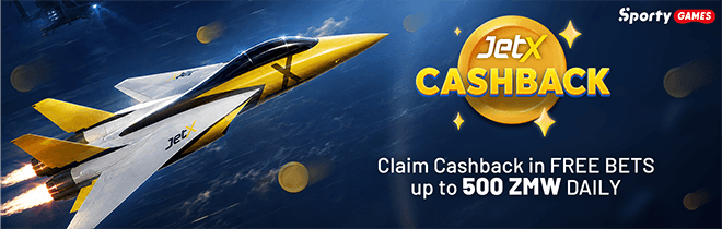 JetX: ZMW 500 in Free Bet Gifts