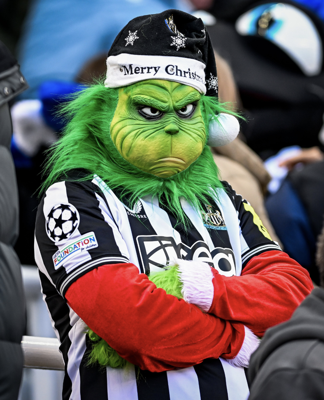 Fans were not very happy with Newcastle's result